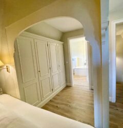 kleines Schlafzimmer von einem Haus auf Sylt, Kampen von Cäcilienhof