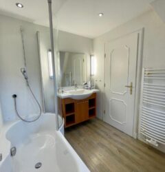 Badezimmer von einem Haus auf Sylt, Kampen von Cäcilienhof