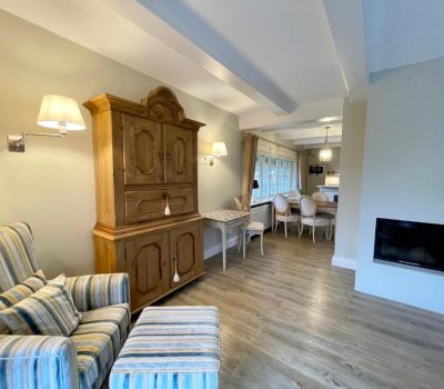 Großes Wohnzimmer von einem Haus auf Sylt, Kampen von Cäcilienhof