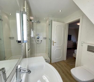 Badezimmer von einem Haus auf Sylt, Kampen von Cäcilienhof