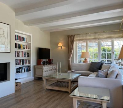 Großes Wohnzimmer von einem Haus auf Sylt, Kampen von Cäcilienhof